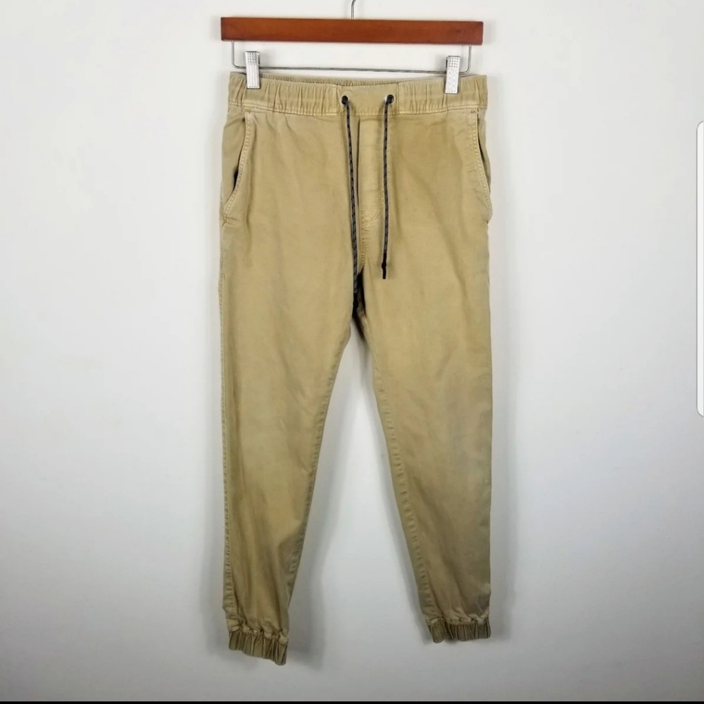 American Eagle mens extreme flex khaki joggers